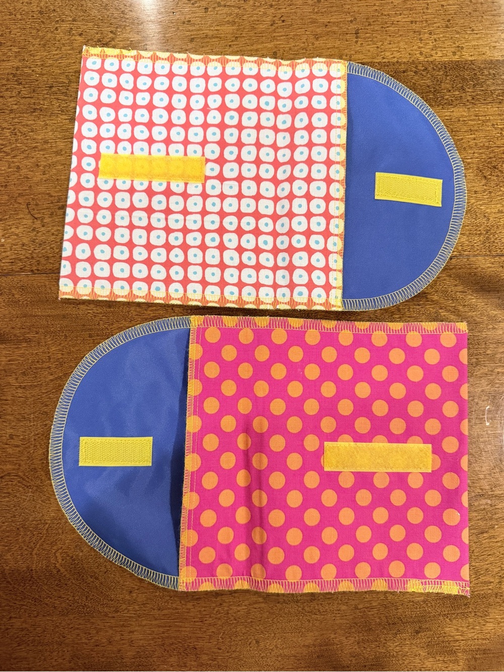 Sustainable Reusable Snack Taxi Pouches School Lunch Meal Prep Set of Two